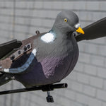Nitehawk 2 x Full Body Painted Flying Pigeon Decoys – Realistic Moving Wings for Hunting & Shooting