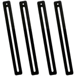 Woodside Growhouse & Cold Frame Lid Slide Adjusting Hinges 4 Pack – Powder-Coated Steel Replacement Fittings