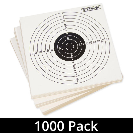 1000 Piece 14cm Air Rifle/Airsoft Pistol Card Practice Pellet Trap Targets