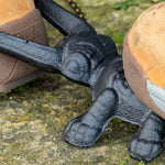 Oxbridge 2 Pack Heavy Duty Cast Iron Beetle Boot Jacks – Black Garden Wellie Removers for Easily Taking Off Muddy Boots