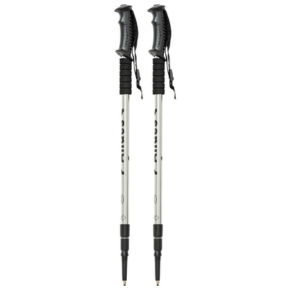 Pair of Telescopic Walking Poles Sticks Extending Adjustable Antishock Hiking