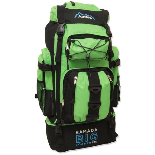Andes Ramada 120L Extra Large Hiking Camping Backpack/Rucksack Luggage Bag