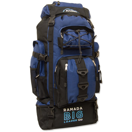 Andes Ramada 120L Extra Large Hiking Camping Backpack/Rucksack Luggage Bag