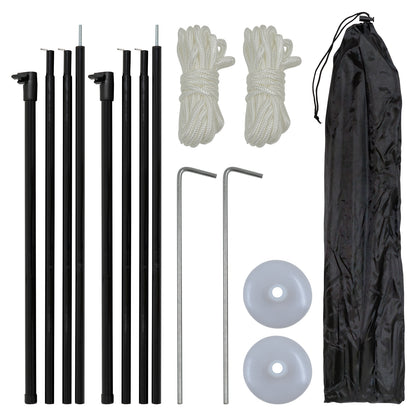 Andes Set of 2 Adjustable Telescopic Tent Pole Set