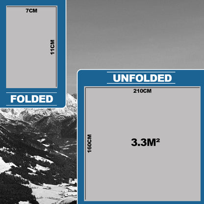 Emergency Silver Foil Survival Blanket 24 Pack | Reflective Outdoor Cover