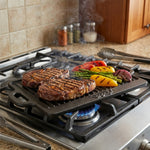Andes Cast Iron Double Sided Grill Pan