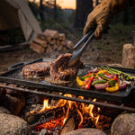 Andes Cast Iron Double Sided Grill Pan