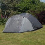 Adtrek Double Skin Dome 4 Man Berth Camping Festival Family Tent