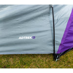 Adtrek Double Skin Dome 4 Man Berth Camping Festival Family Tent