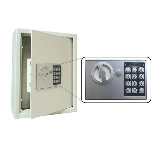 Hausen Wall Mounted 48 Key Electric Combination Lock Cabinet Safe