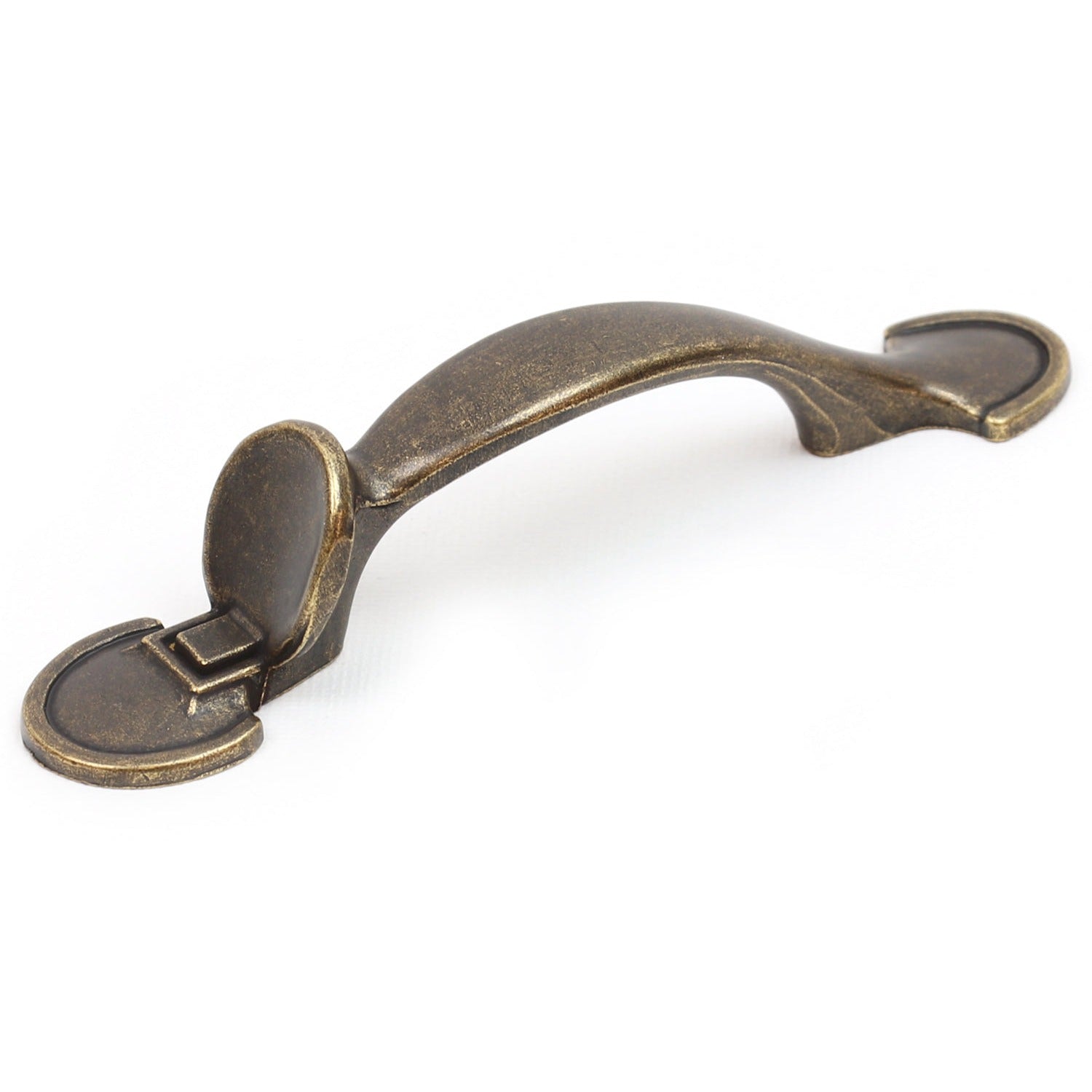 Hausen Traditional Metal Pull Handle for Kitchen Cupboards, Cabinets & Drawers