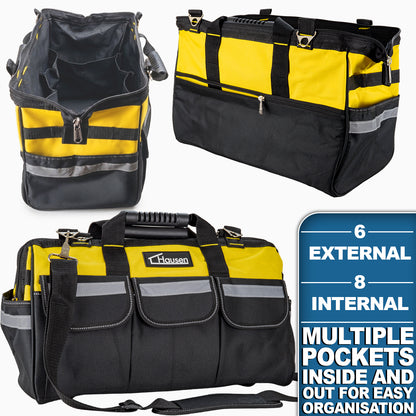 Hausen Tool Organiser Storage Bag | 14 Pockets with Shoulder Strap