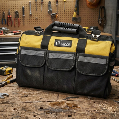 Hausen Tool Organiser Storage Bag | 14 Pockets with Shoulder Strap