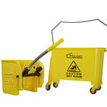 Hausen Kentucky Floor Mop Bucket with Wheels | Removable Mop Wringer