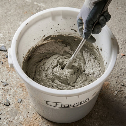 Hausen 45L Heavy Duty Mixing Bucket | Large Construction & Plaster Mixing Tub