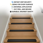 Anti Slip Non Skid Tape High Grip Sticky Backed Adhesive Black Floor Safety