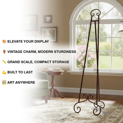 Maribelle 1.8m Adjustable Foldable Studio Easel Art Craft Display Artist