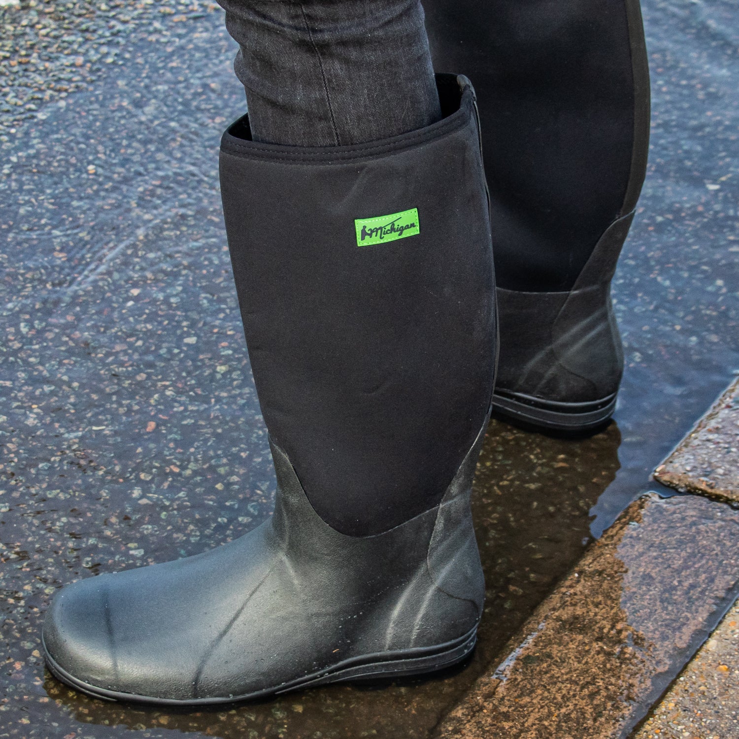 Michigan Neoprene Waterproof Wellington Fishing Boots Wellies