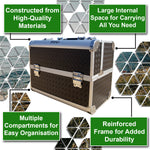Michigan Heavy Duty Portable Fishing Bait/Tackle Storage Box with 23 Compartment