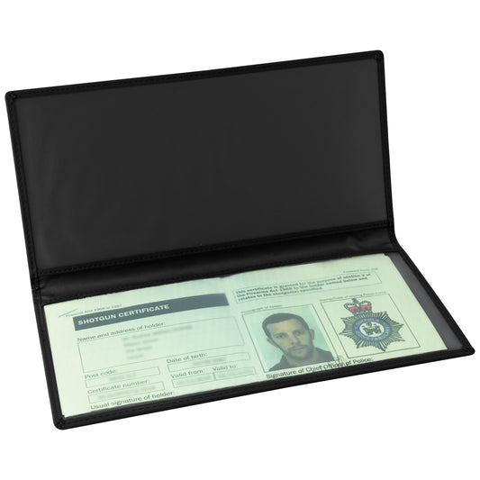 Nitehawk Double Shotgun & Firearm Licence Certificate Holder Wallet, 3 Colours