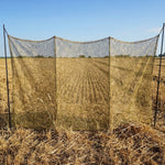 Nitehawk Harvest Reed Camouflage Ghost Net 4m x 1.5m – 2 Ply Barley Wheat Stubble Hunting Hide Net