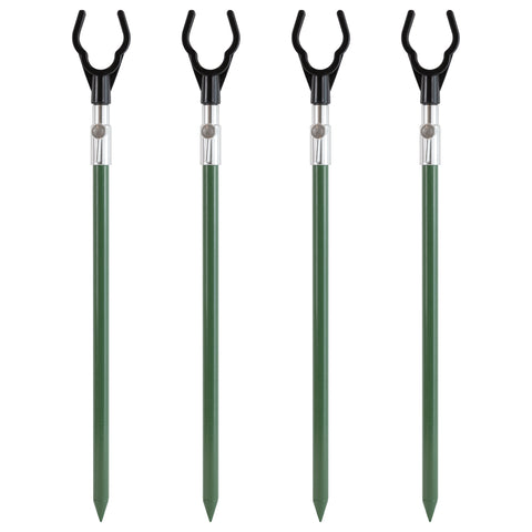 Oxbridge Telescopic 40-60cm Fishing Bankstick Adjustable Extending Rod Butt Rest