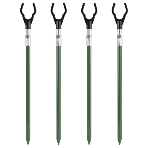 Oxbridge Telescopic 40-60cm Fishing Bankstick Adjustable Extending Rod Butt Rest
