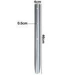 Woodside Lawn Edging Log Roll Stakes 10 Pack Durable Galvanised Steel, 46cm, Complete Kit