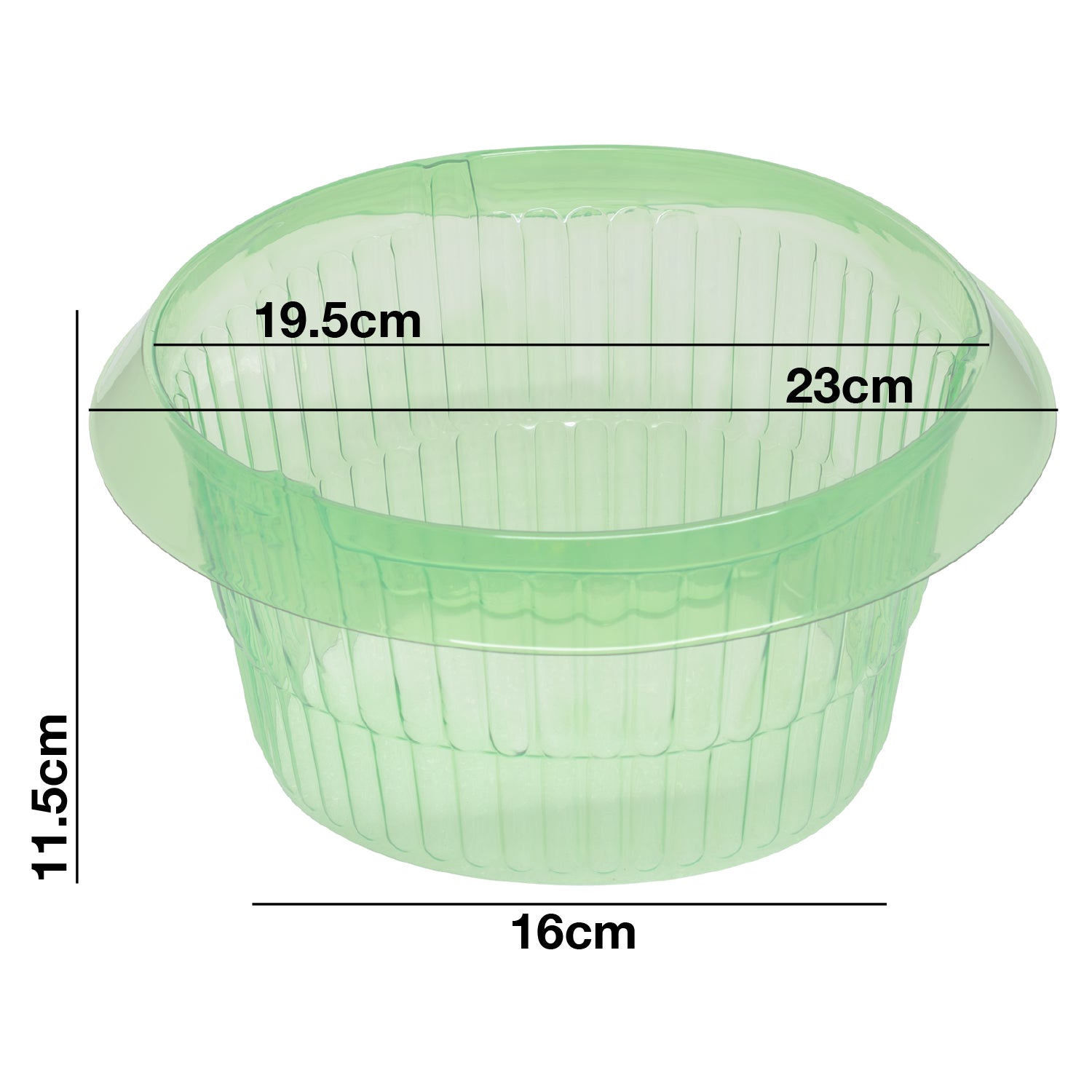 Pack of 12 Woodside 23cm reusable slug and snail protection collars, humane plant and flower guards.