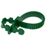 Pack of 10 Woodside reusable PVC tree support straps with interlocking design, includes 25×1.5 cm and 35×1.7 cm sizes.