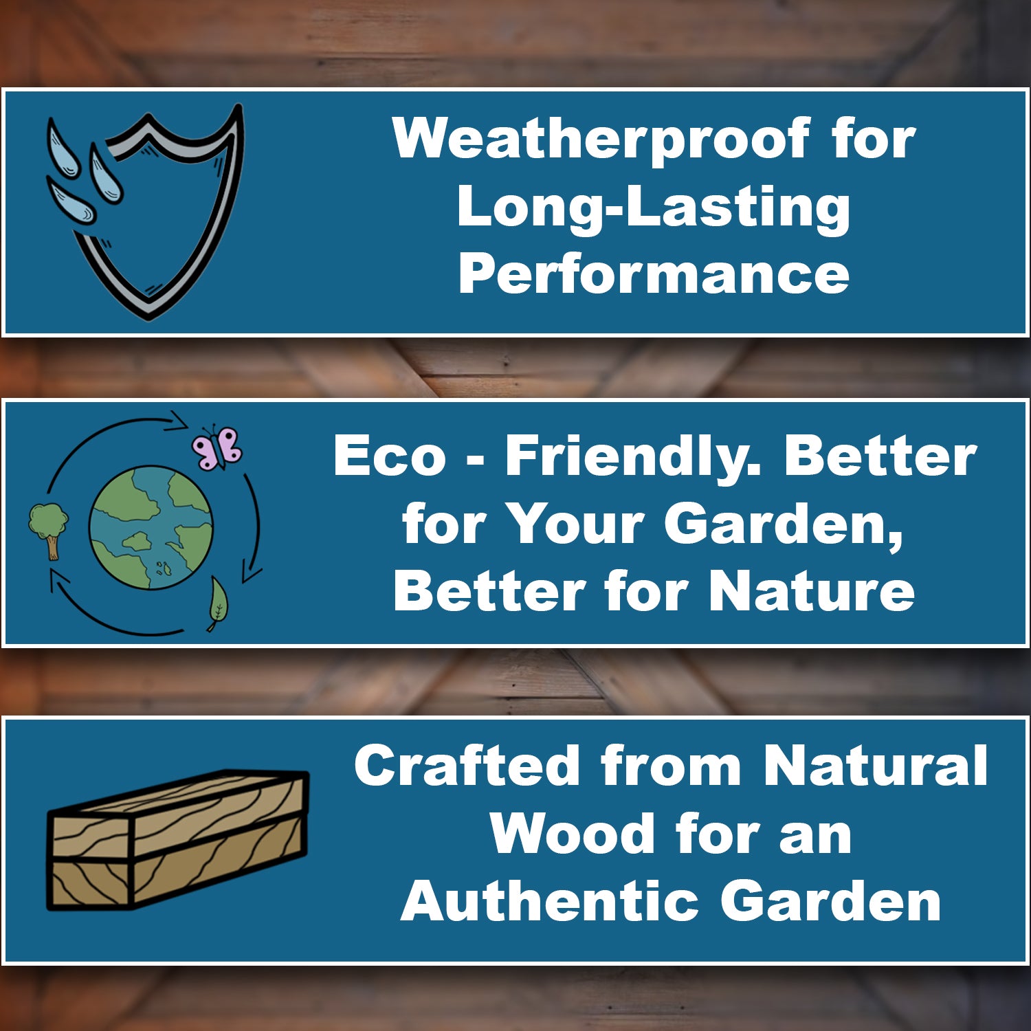 Woodside Butterfly House Insect Hotel – Wall Mounted Wooden Bug Habitat with Side Door