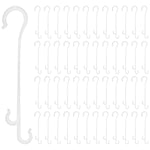 Pack of 200 Woodside 130mm flexible J hook plant supports, ideal for supporting tomatoes, fruits, and vegetables.