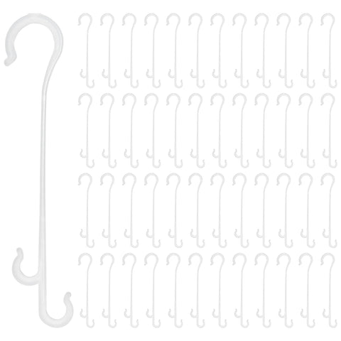 Pack of 200 Woodside 130mm flexible J hook plant supports, ideal for supporting tomatoes, fruits, and vegetables.