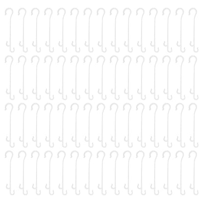 Pack of 200 Woodside 130mm flexible J hook plant supports, ideal for supporting tomatoes, fruits, and vegetables.