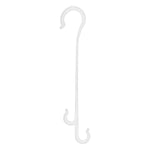 Pack of 200 Woodside 130mm flexible J hook plant supports, ideal for supporting tomatoes, fruits, and vegetables.