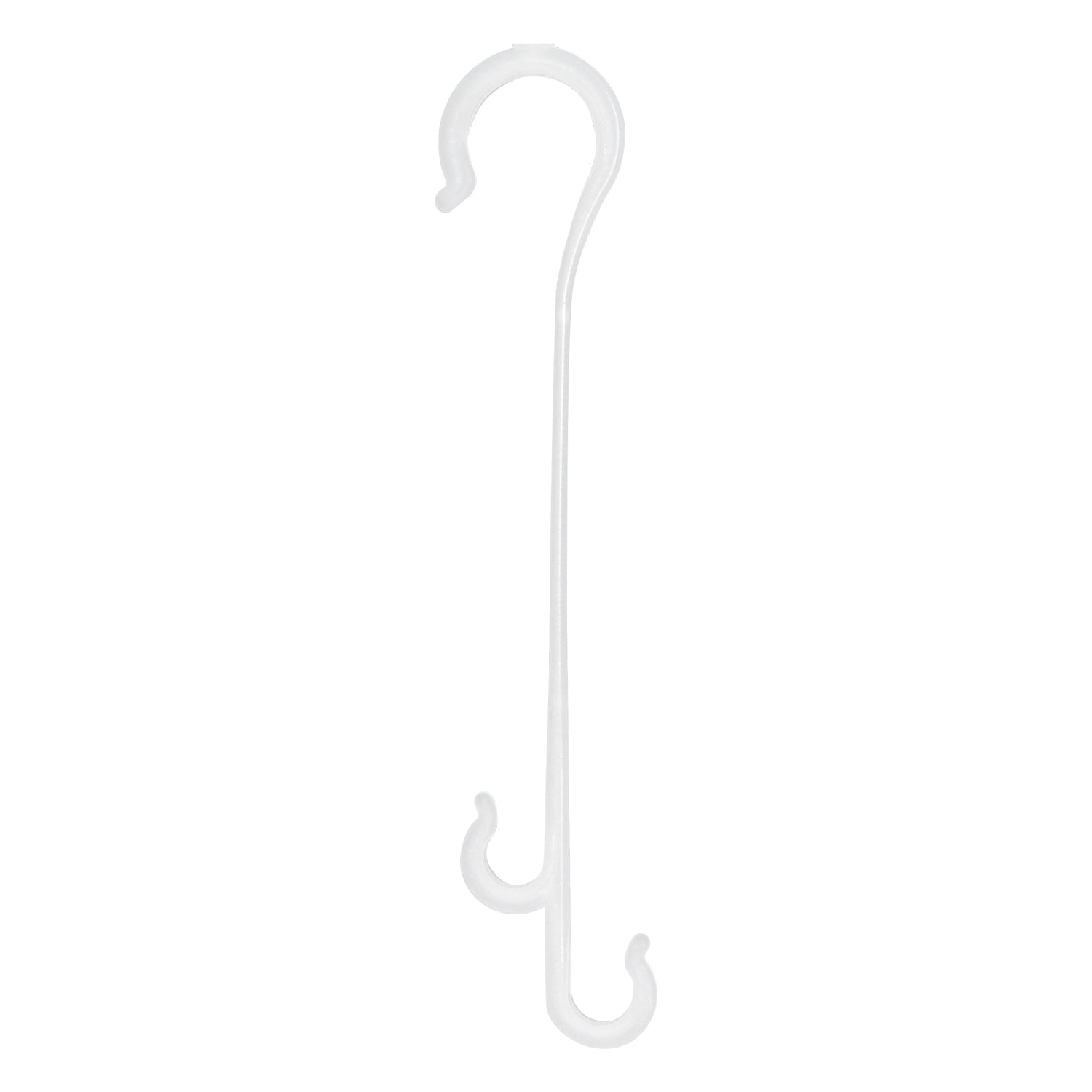 Pack of 200 Woodside 130mm flexible J hook plant supports, ideal for supporting tomatoes, fruits, and vegetables.