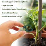 Woodside Tomato & Climbing Plant Support Clips Garden Ties for Canes & Trellis x 200