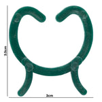 Pack of 200 Woodside tomato and climbing plant support clips for securing plants to canes and trellis.