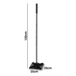 Woodside Heavy Duty Steel Tamper Ground Levelling Tool for Dirt/Gravel/Stone/Asphalt