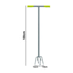 Woodside 6-Prong Garden Cultivator – Heavy Duty Soil Aerator & Cultivating Tool, 100cm