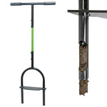 Woodside Lawn Aerator Coring Tool, Strong Heavy Duty Steel Garden Aerating Hollow Tine