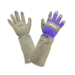 Woodside Heavy Duty Thorn Resistant Gardening Gloves – Long Sleeve Gauntlet with Forearm Protection