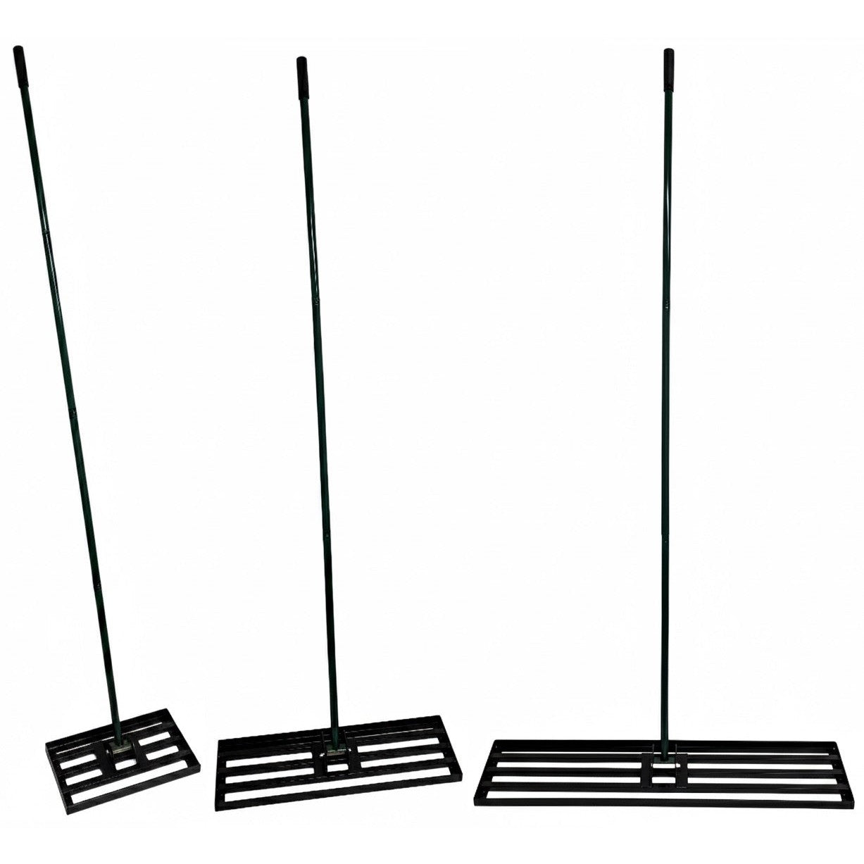 Woodside Lawn Levelling Rake – Strong Steel Garden Level Rake for Soil & Seed – Medium, Large, XL