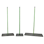 Woodside Lawn Levelling Rake – Strong Steel Garden Level Rake for Soil & Seed – Medium, Large, XL