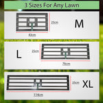 Woodside Lawn Levelling Rake – Strong Steel Garden Level Rake for Soil & Seed – Medium, Large, XL