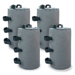 Woodside Gazebo Water Weight Bags for Pop Up Canopy Waterproof 10kg Weights 4 Pack