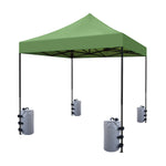 Woodside Gazebo Water Weight Bags for Pop Up Canopy Waterproof 10kg Weights 4 Pack