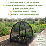 Woodside Garden Mesh Plant Cover Dome – Protective Cloche Netting Bird & Pest Guard