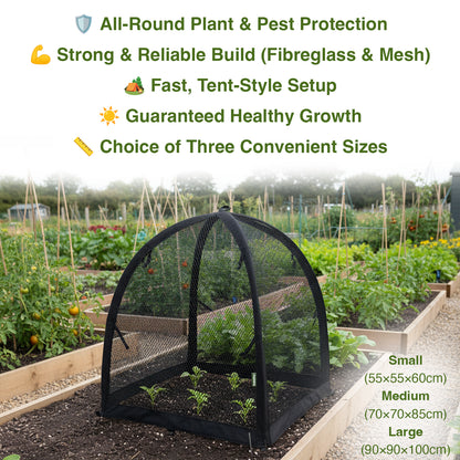 Woodside Garden Mesh Plant Cover Dome – Protective Cloche Netting Bird & Pest Guard