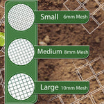 Woodside Garden Soil Sieve Riddle 3 Filter Mesh Compost Potting Sifter Large 37cm 6-10mm